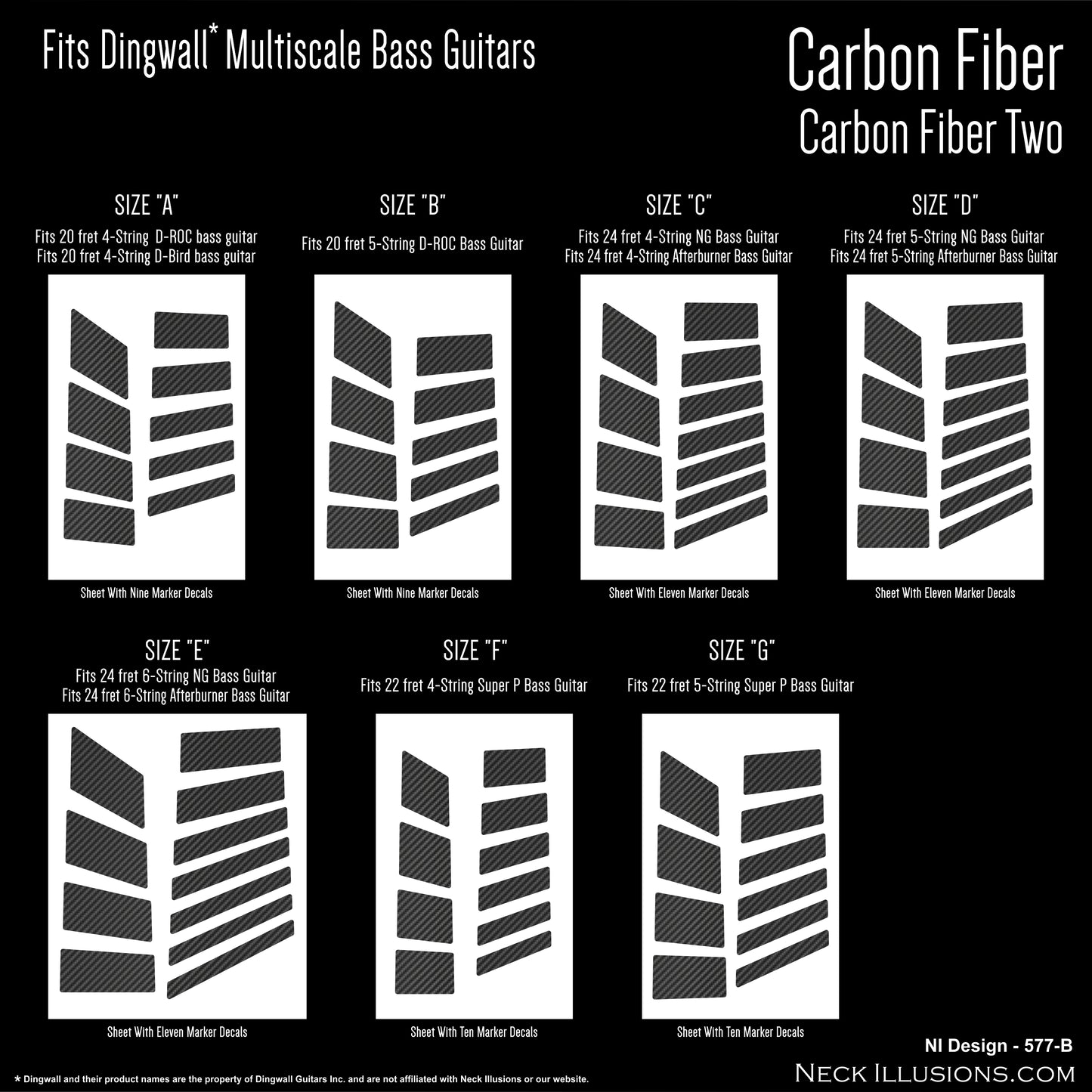 MultiScale "Carbon Fiber" Decals