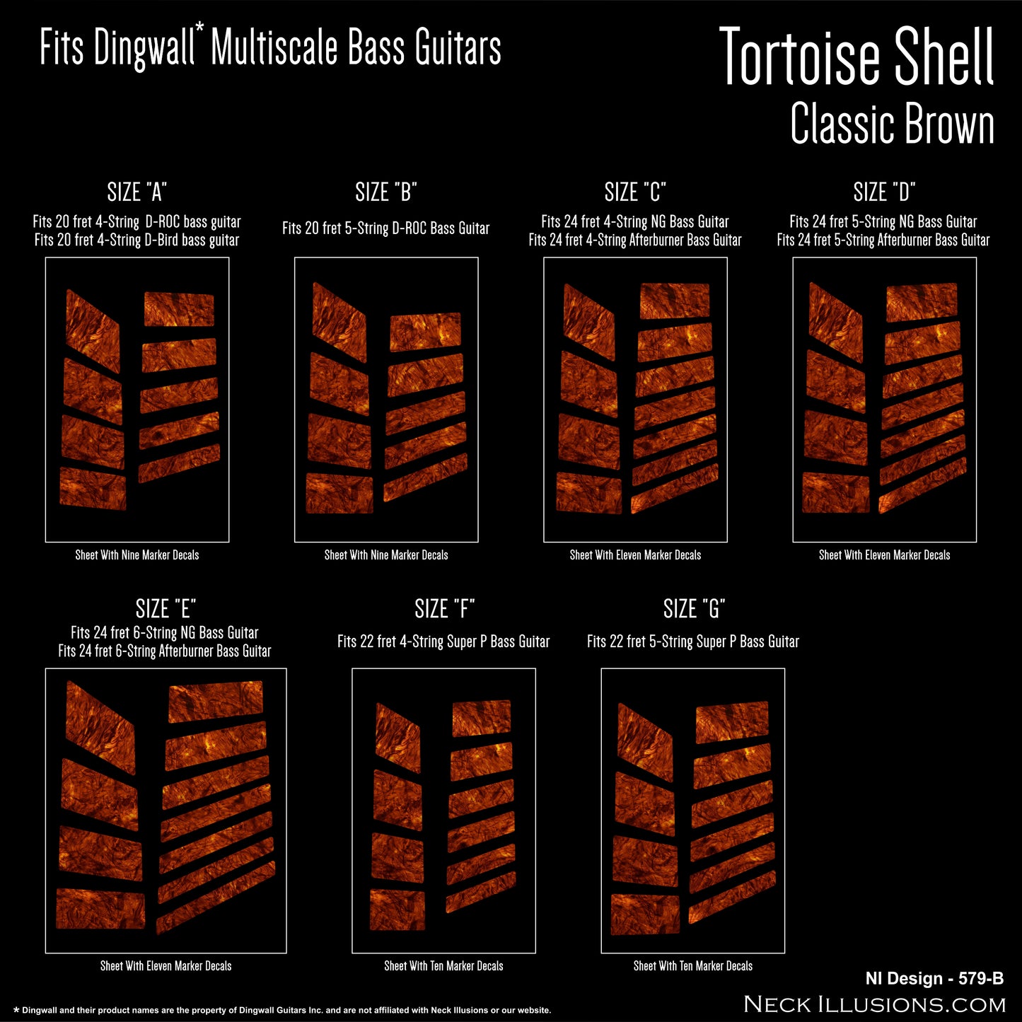 MultiScale "Tortoise Shell" Decals