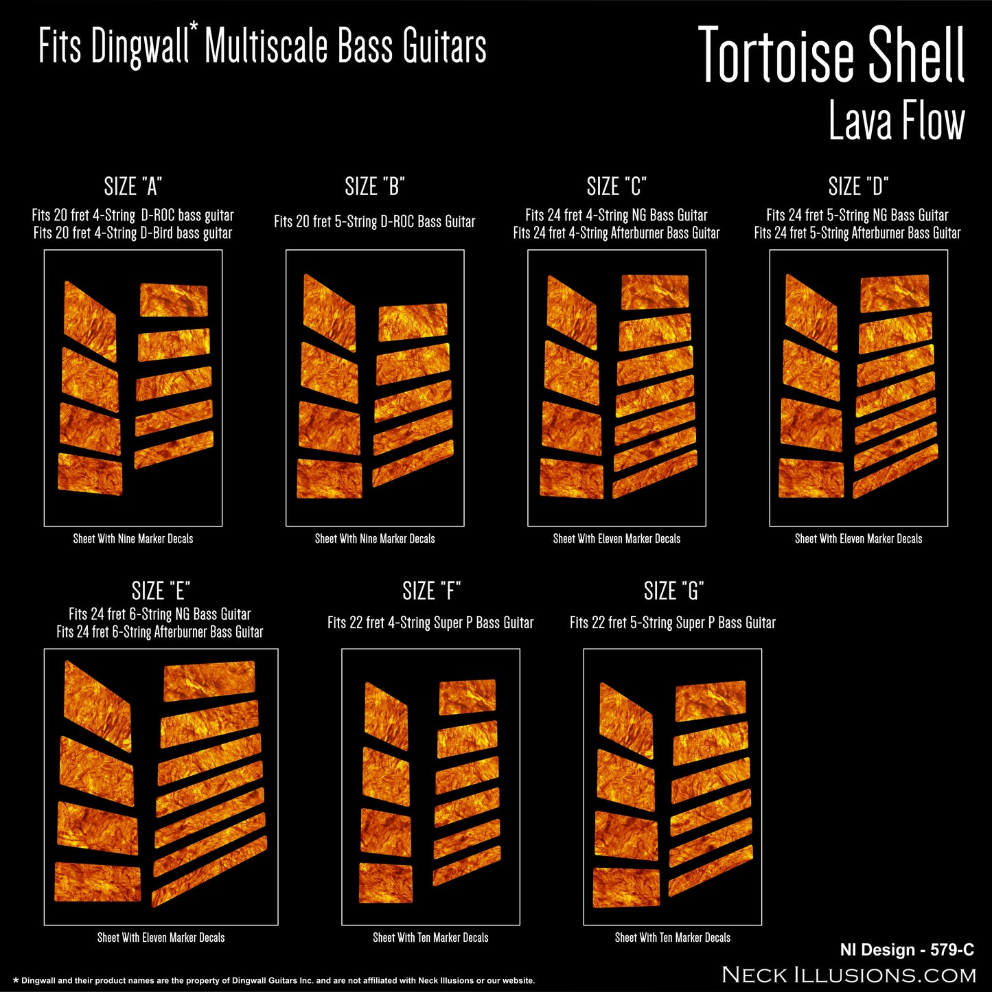 MultiScale "Tortoise Shell" Decals