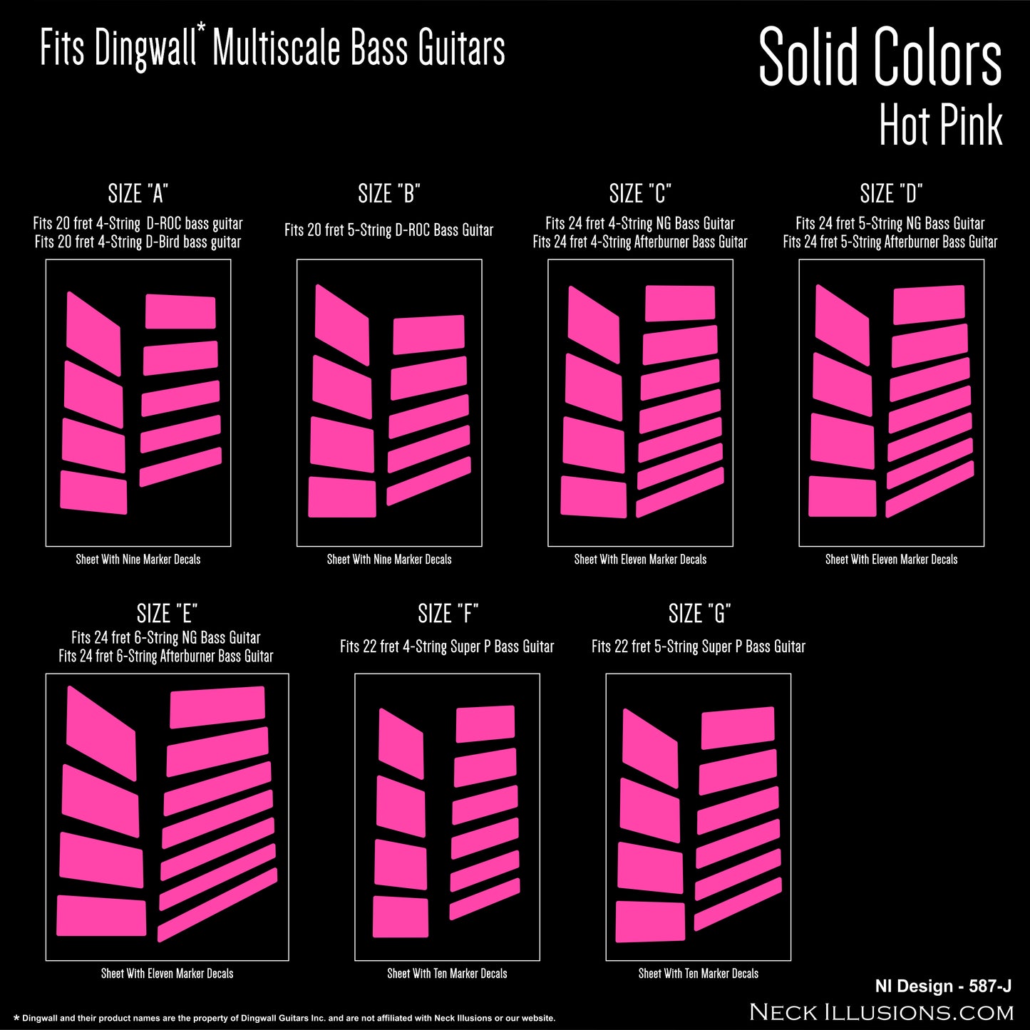 MultiScale "Solid Color" Decals