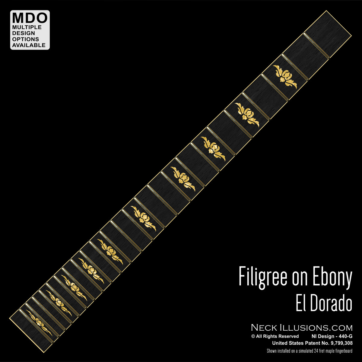Filigree on Ebony