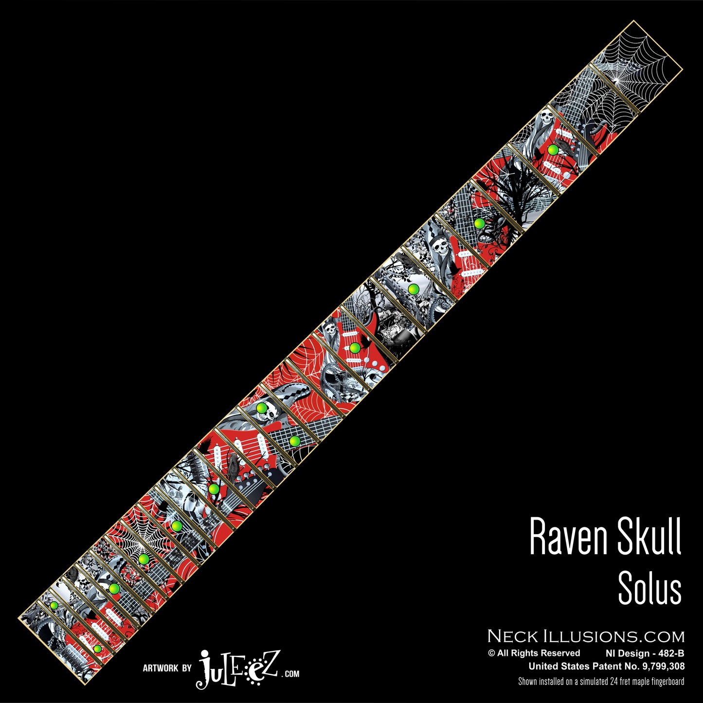 Raven Skull - by Juleez