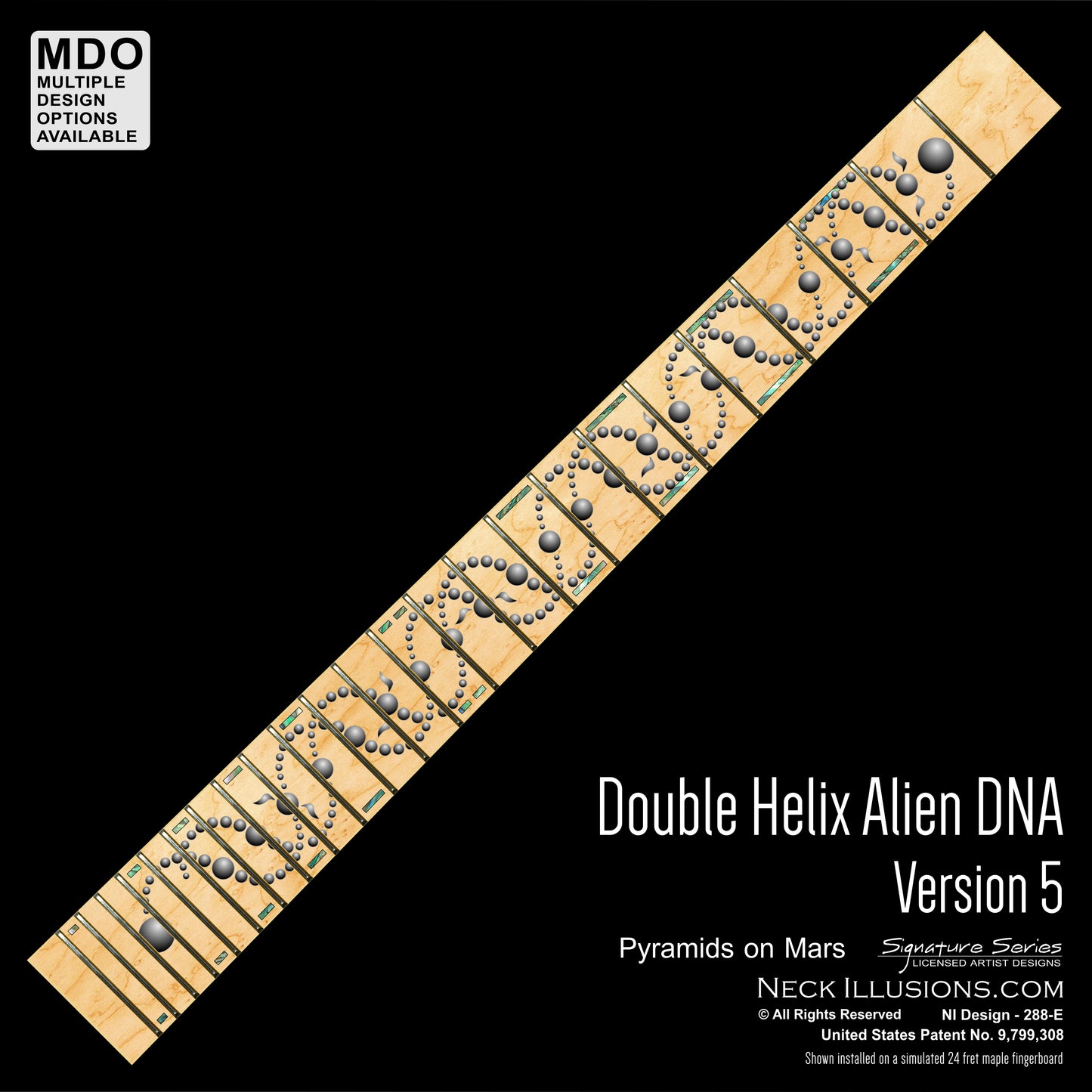 Pyramids on Mars - Double Helix Alien DNA