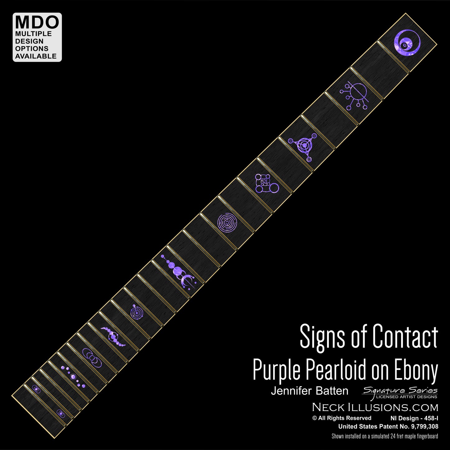Jennifer Batten - Signs of Contact on Ebony