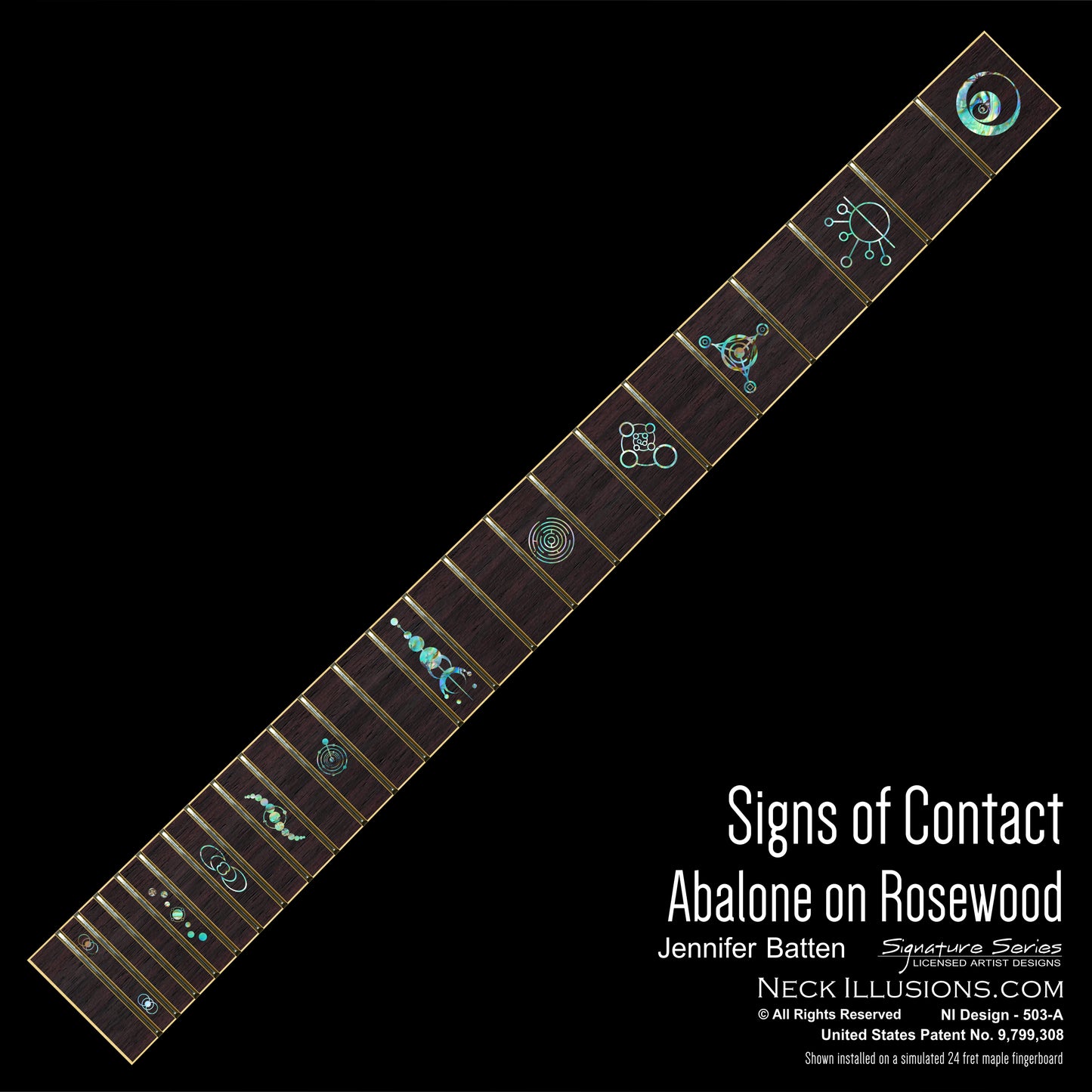 Jennifer Batten - Signs of Contact on Rosewood