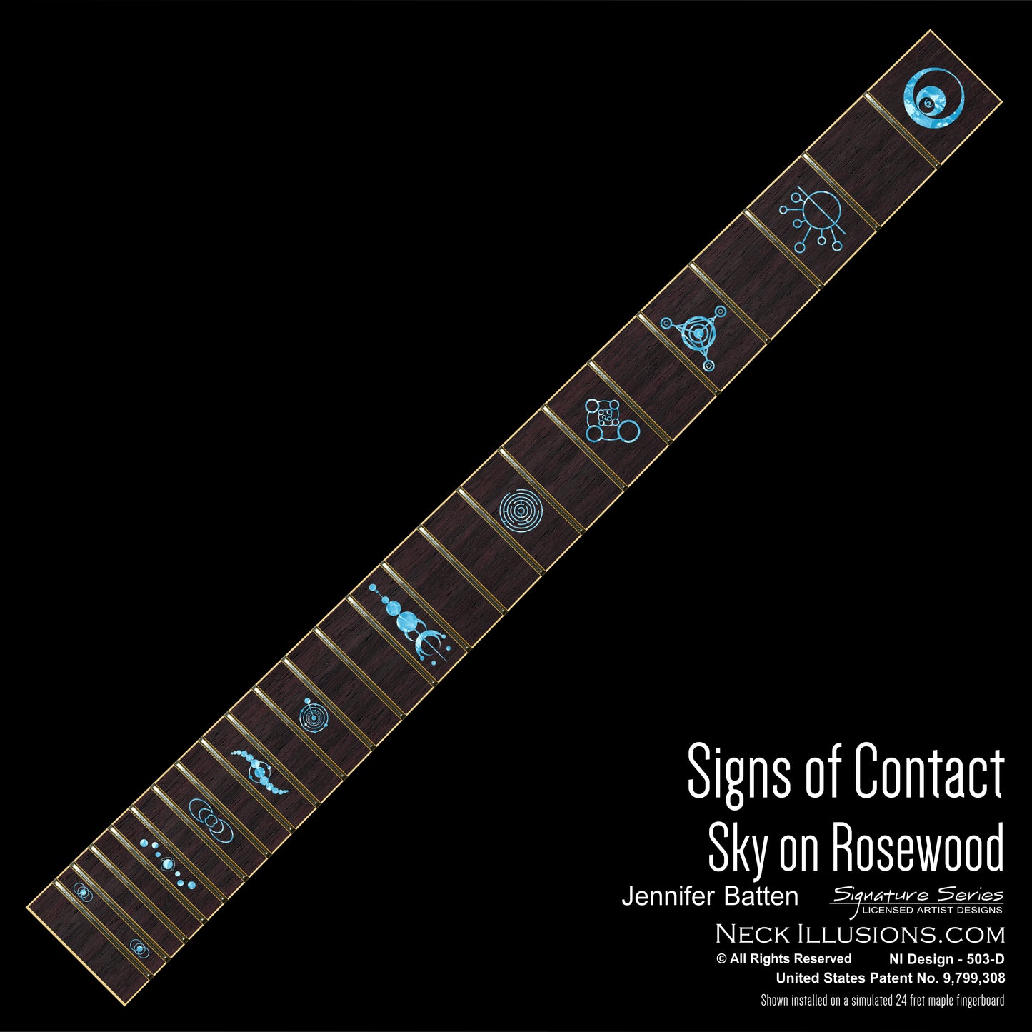 Jennifer Batten - Signs of Contact on Rosewood