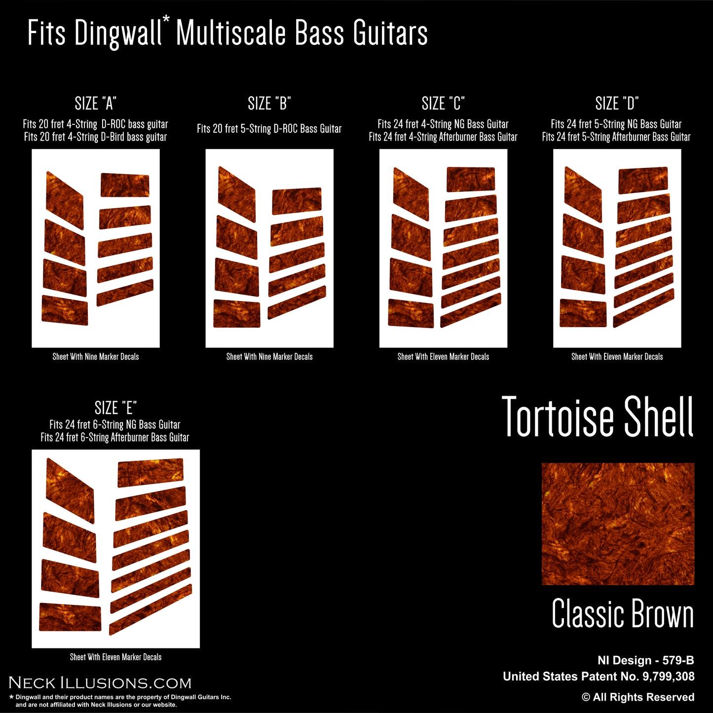 MultiScale "Tortoise Shell" Decals