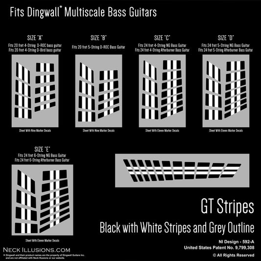 MultiScale "GT Stripes" Decals