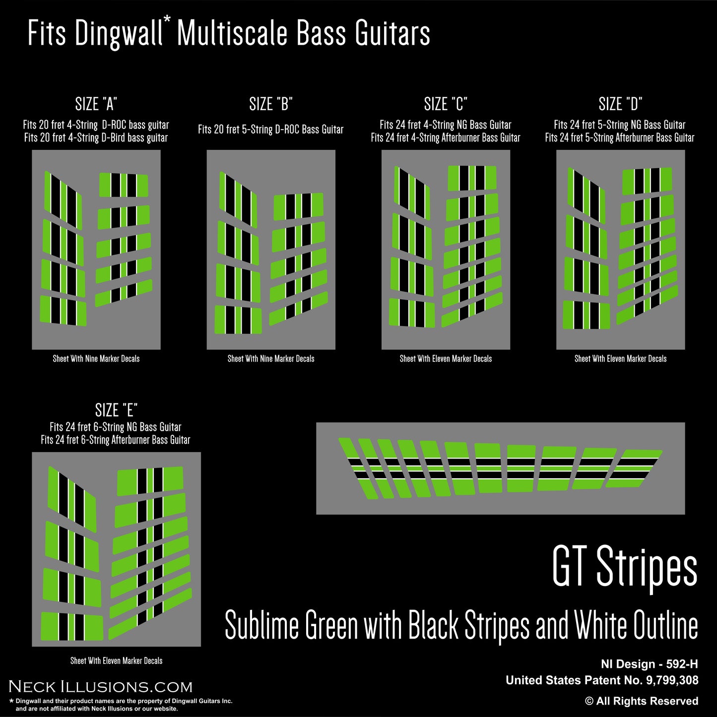 MultiScale "GT Stripes" Decals