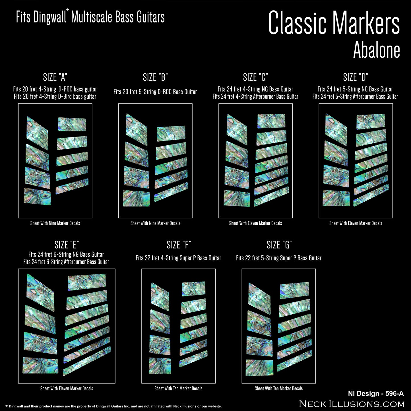 MultiScale "Classic Marker" Decals