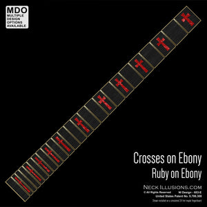 Crosses on Ebony