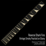 Reverse Shark Fins on Ebony