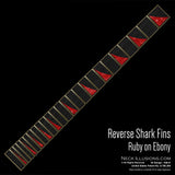 Reverse Shark Fins on Ebony