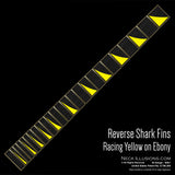 Reverse Shark Fins on Ebony