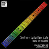 Spectrum of Light on Flame Maple