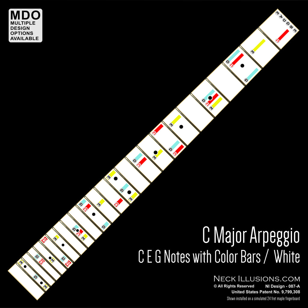 C Major Arpeggio Teaching Tool