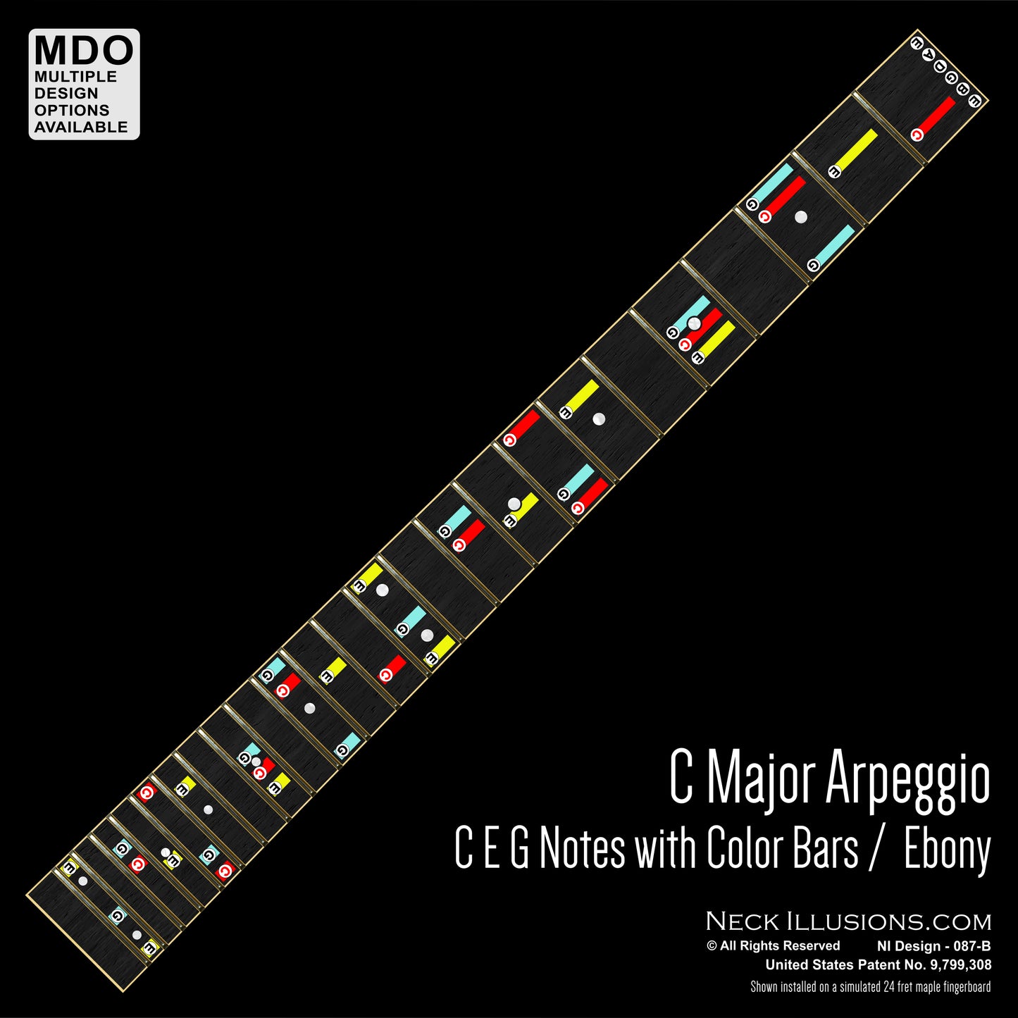 C Major Arpeggio Teaching Tool