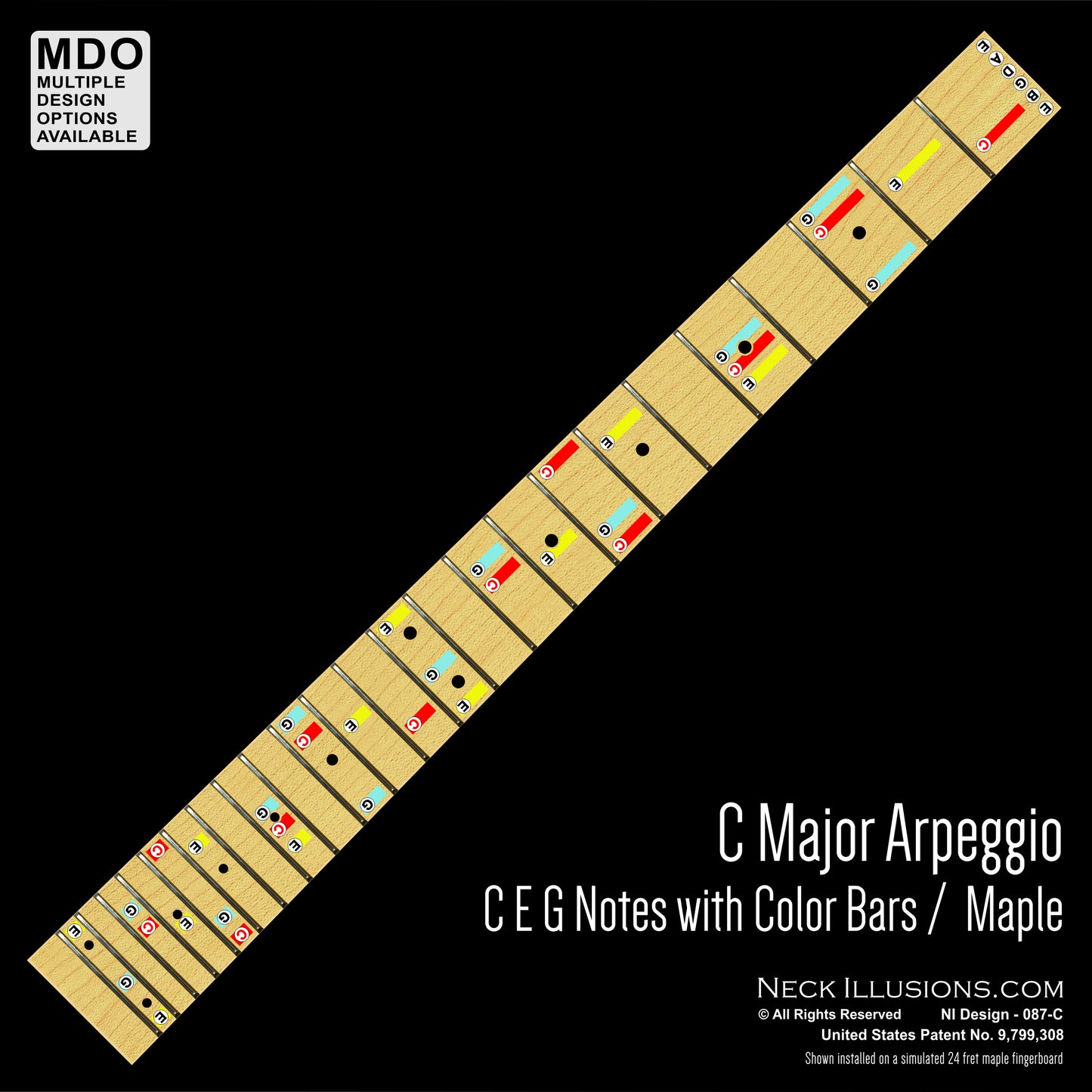 C Major Arpeggio Teaching Tool