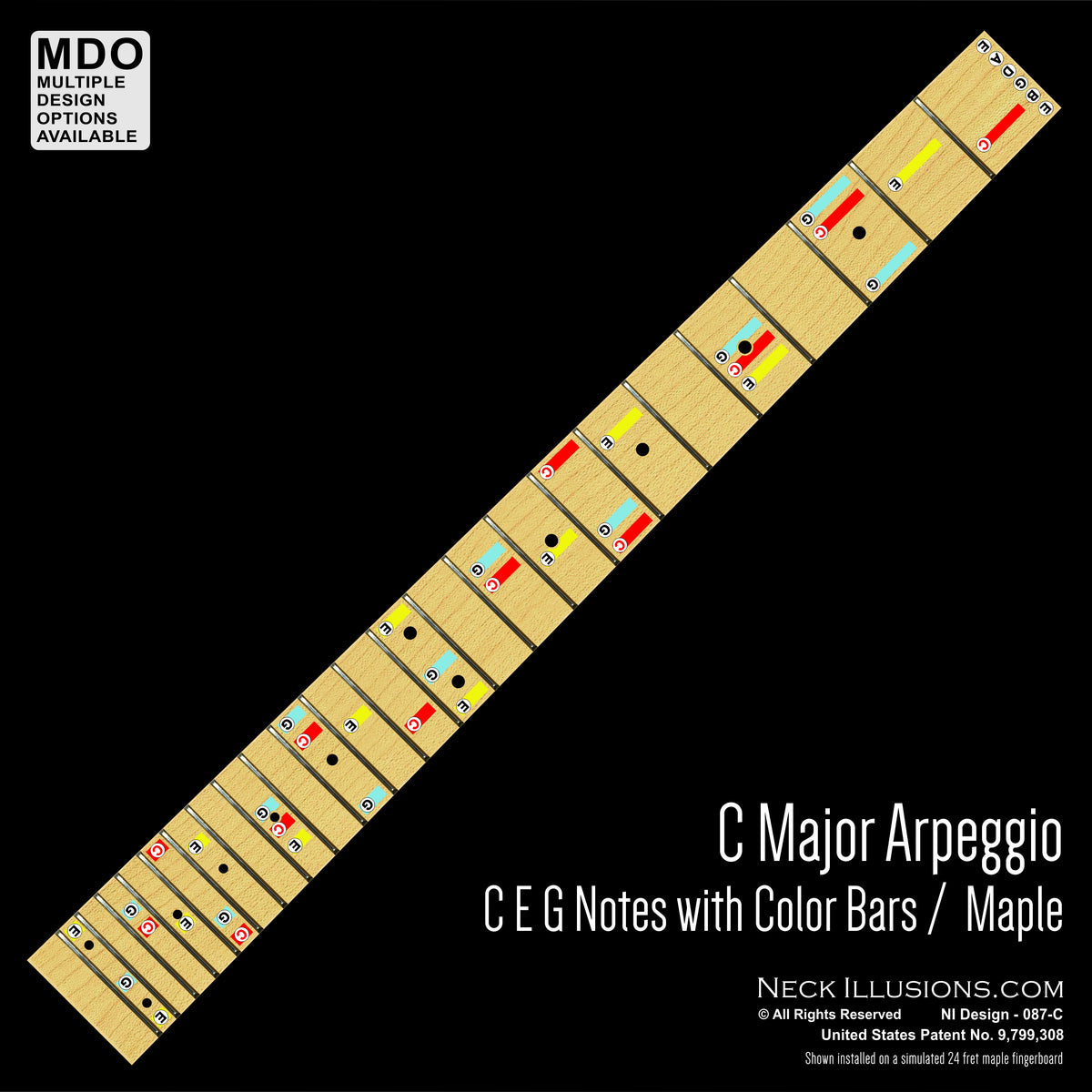 C Major Arpeggio Teaching Tool