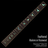 Feathered on Rosewood