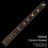 Feathered on Rosewood