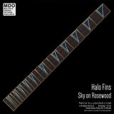 Halo Fins on Rosewood