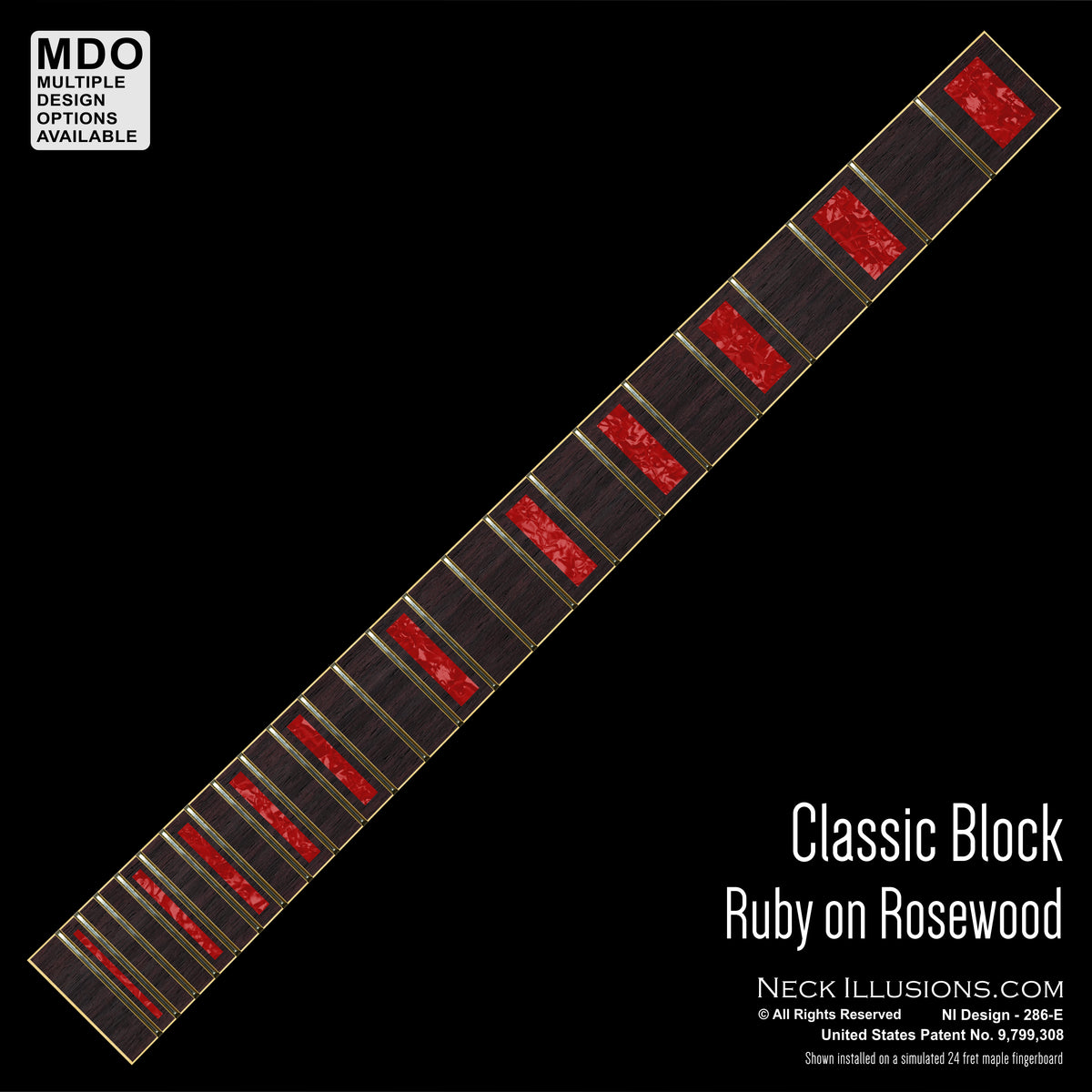 Classic Blocks on Rosewood