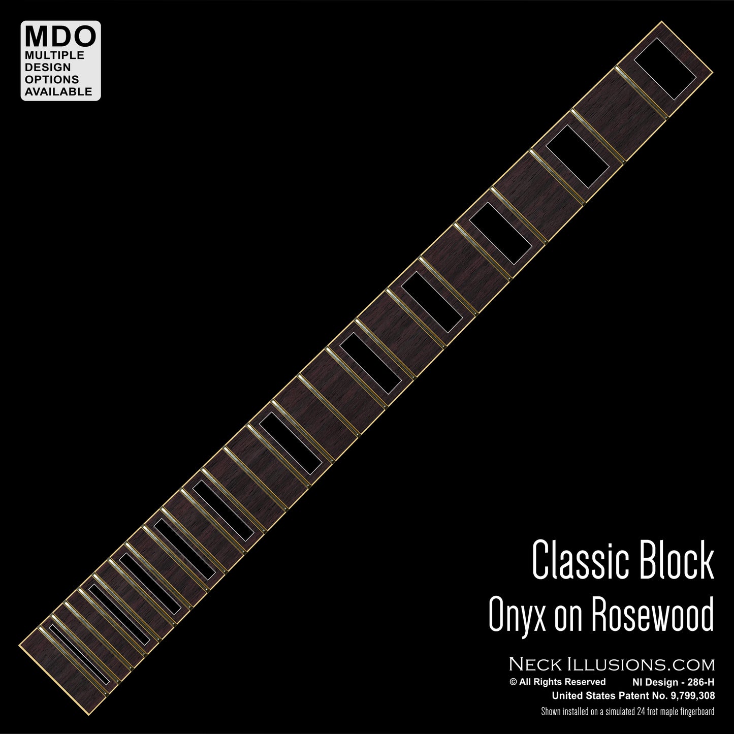 Classic Blocks on Rosewood