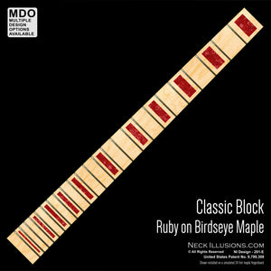Classic Blocks on Birdseye Maple