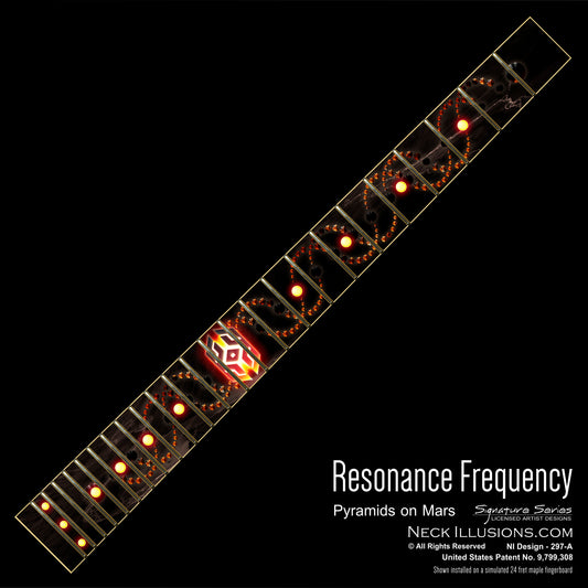 Pyramids on Mars - Resonance Frequency