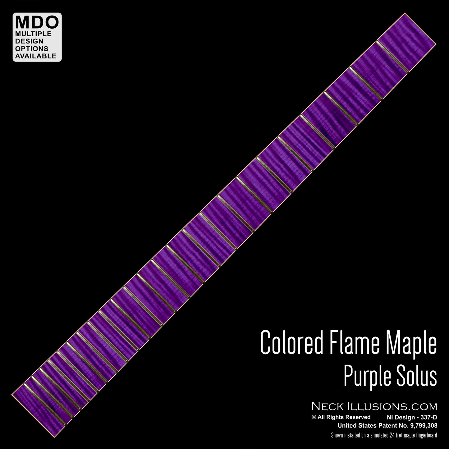 Colored Flame Maple