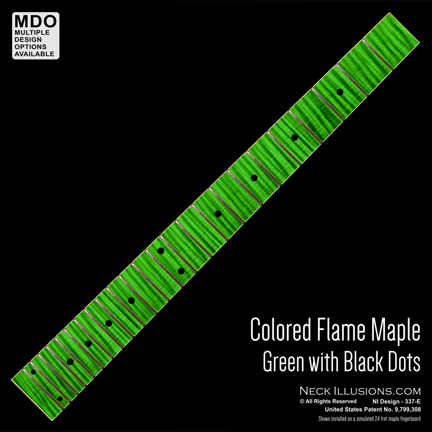 Colored Flame Maple