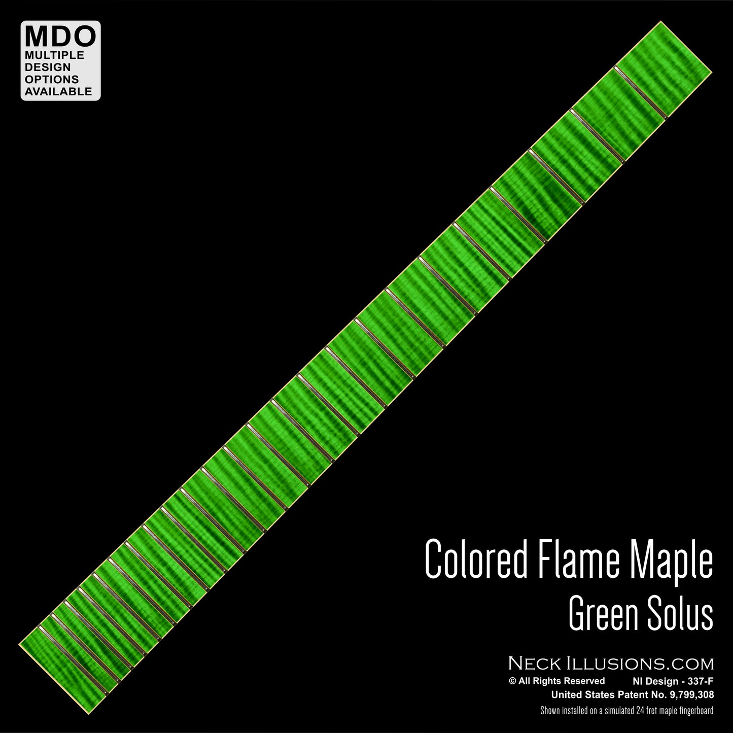 Colored Flame Maple