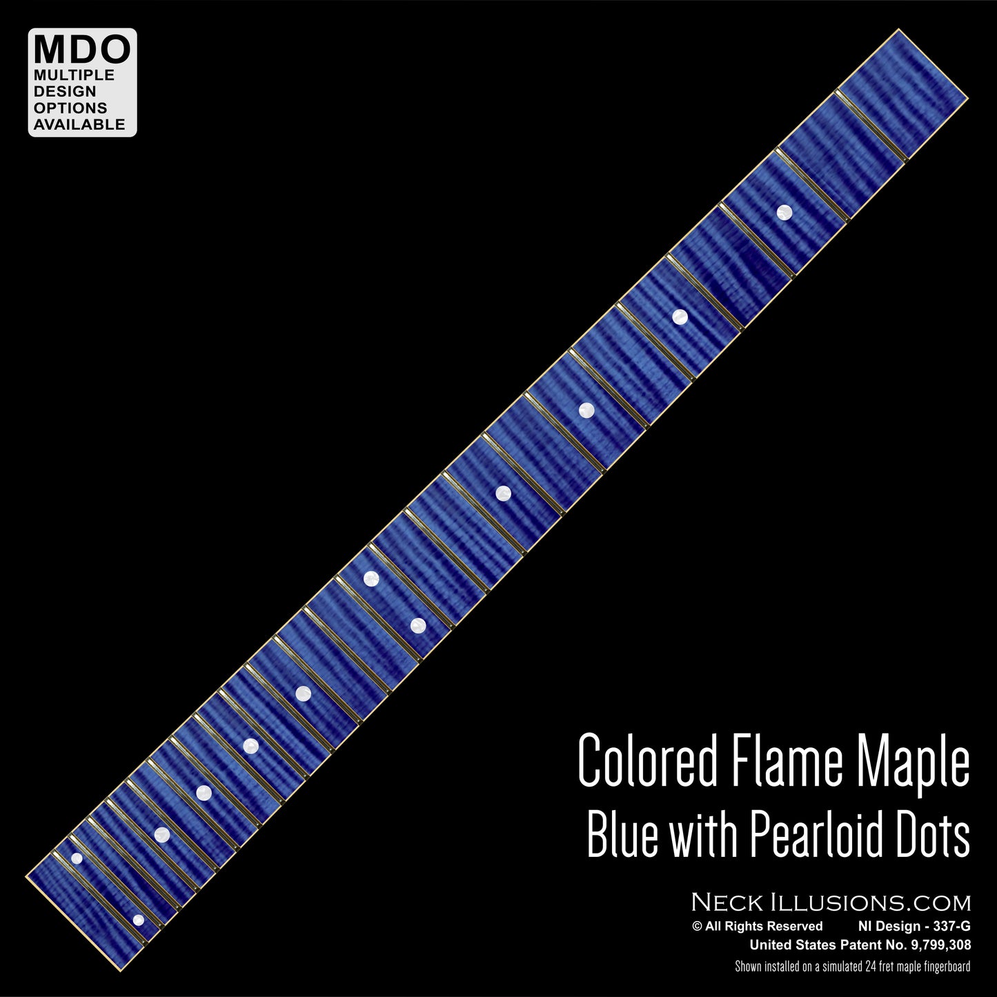 Colored Flame Maple