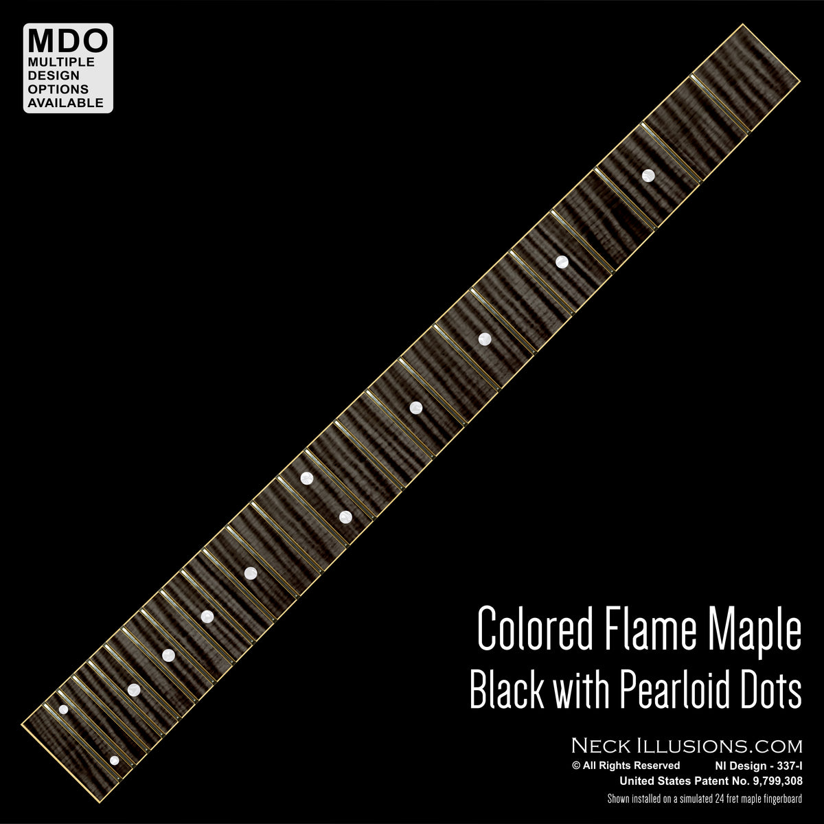 Colored Flame Maple
