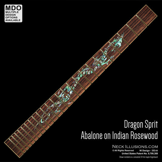 Dragon Spirit on Indian Rosewood