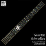Winter Rose on Ebony