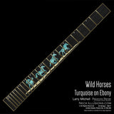Larry Mitchell - Wild Horses on Ebony