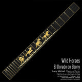 Larry Mitchell - Wild Horses on Ebony