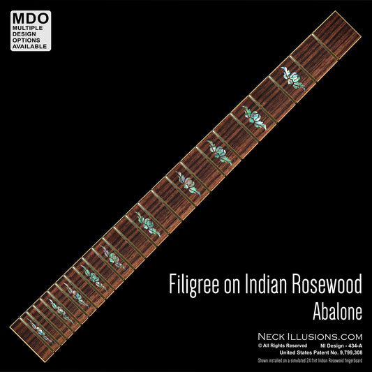 Filigree on Indian Rosewood