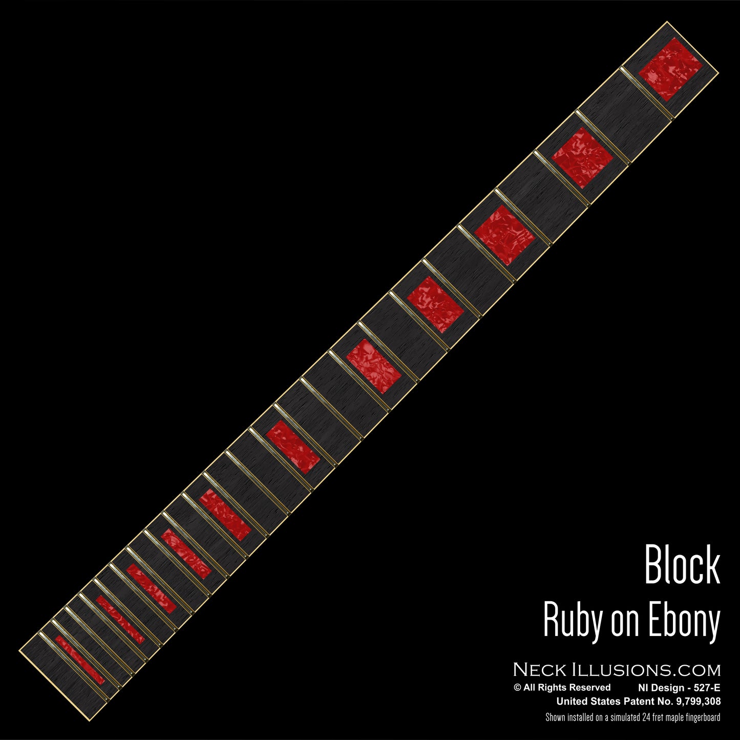 Blocks on Ebony