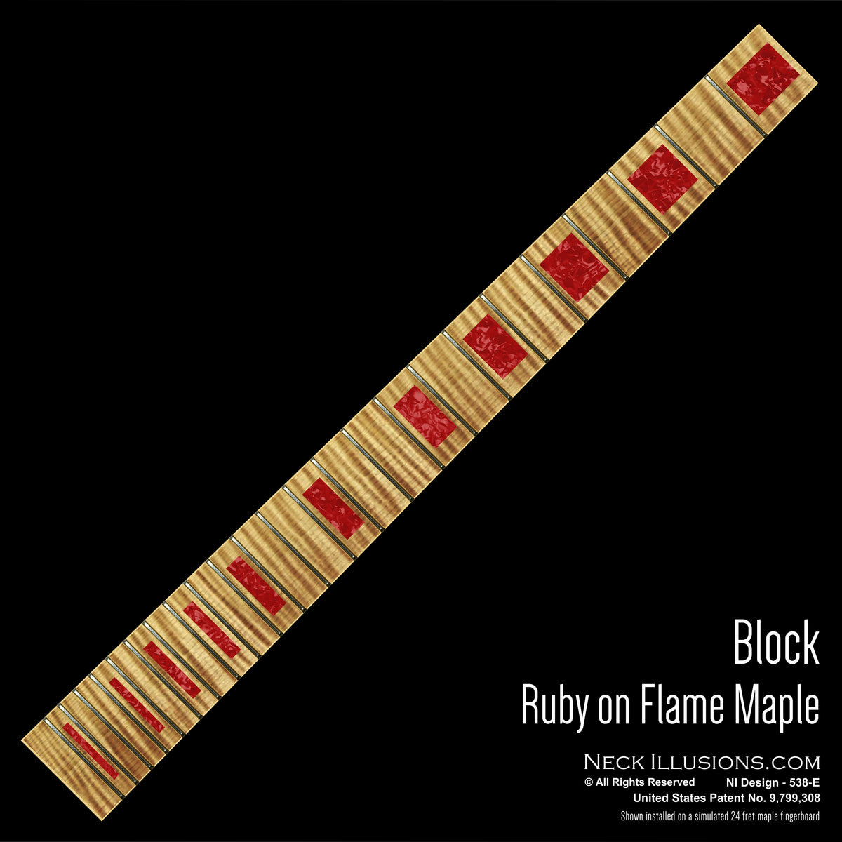 Block on Flame Maple
