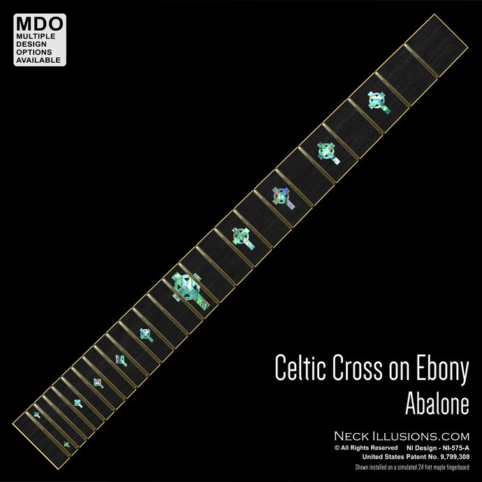 Celtic Cross on Ebony