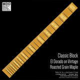 Classic Blocks on Vintage Roasted Grain Maple