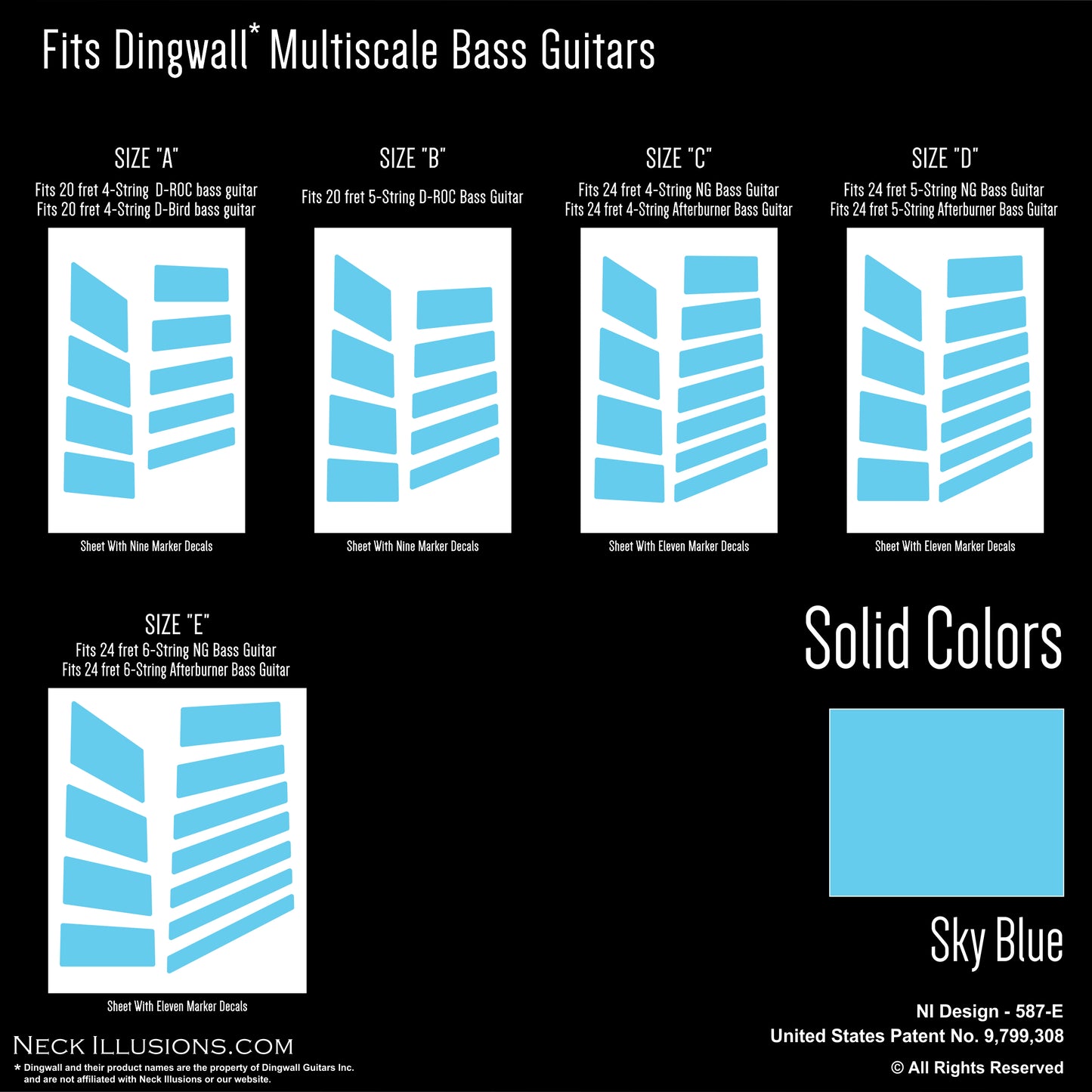 MultiScale "Solid Color" Decals